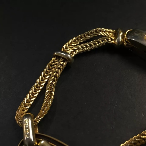 AUTH Celine Triomphe Gold Bracelet - Picture 3 of 6